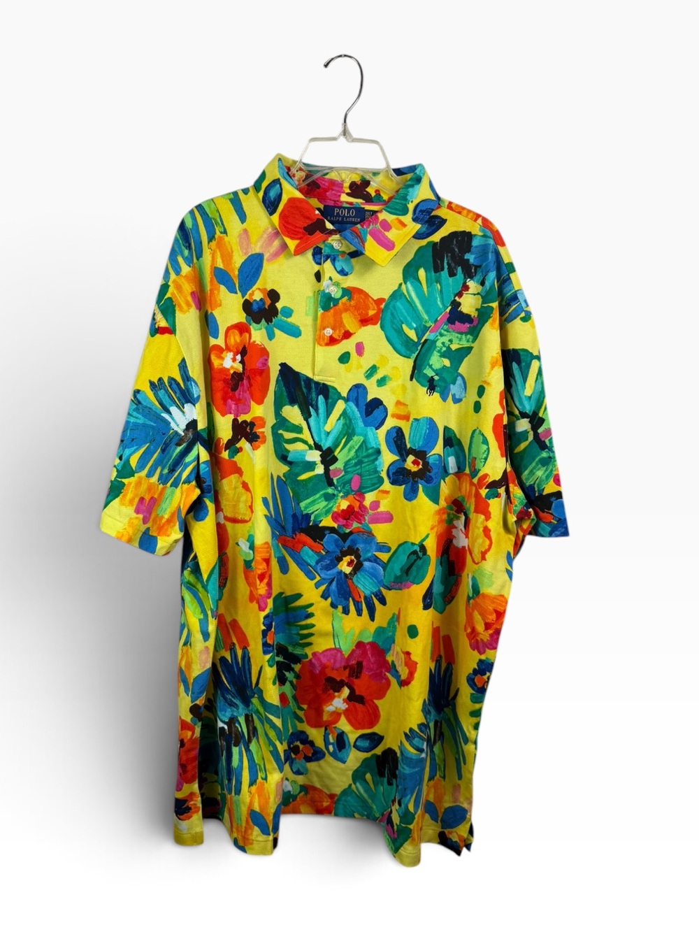Ralph Lauren floral pique polo